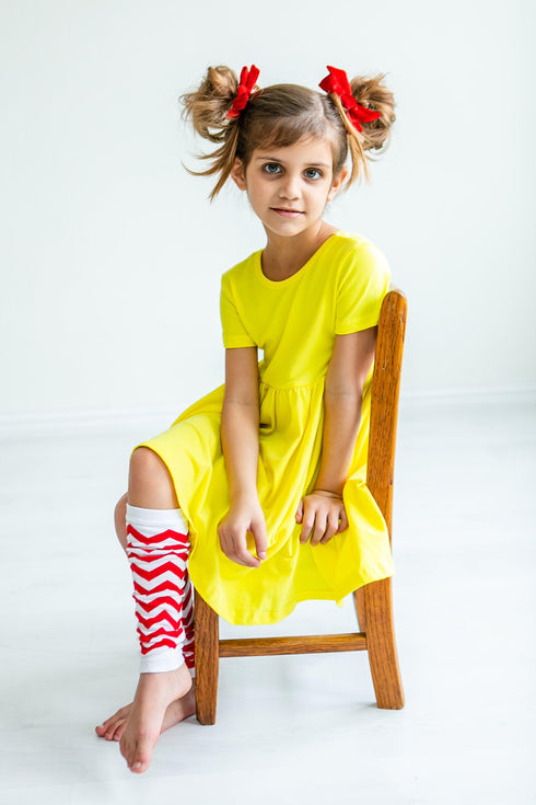 yellow-s-s-pocket-twirl-dress Mila &  Rose - Sophia's Style--3T--4